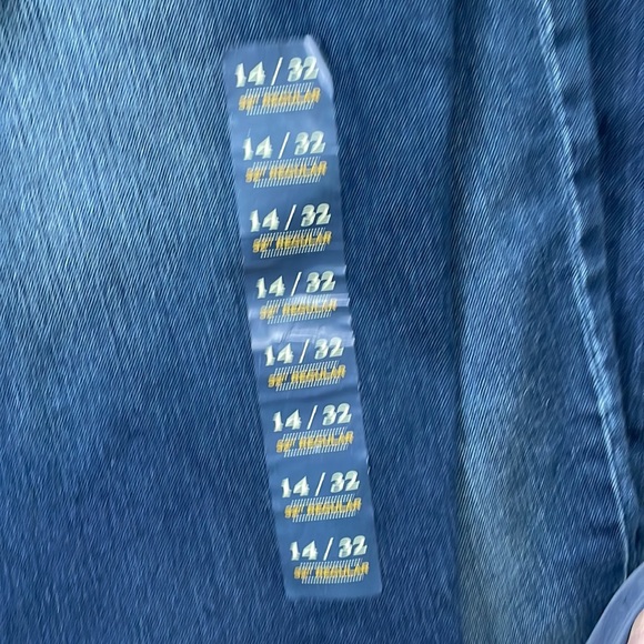 NWT! LUCKY BRAND Sophia Skinny Jeans 14/32 in Medium Dark Vintage Wash - Picture 4 of 5